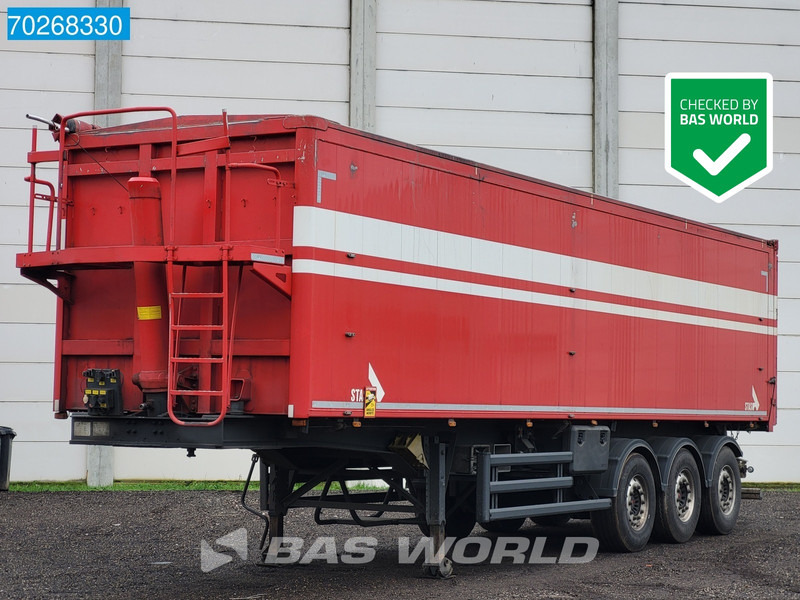 Stas S300CX 3 axles NL-Trailer 62m3 ALU - Tippbil semitrailer: bild 1 Stas S300CX 3 axles NL-Trailer 62m3 ALU - Tippbil semitrailer: bild 1