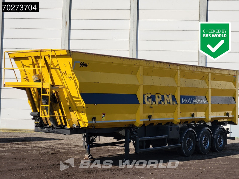 Stas S300CX Liftachse 60M3 - Tippbil semitrailer: bild 1 Stas S300CX Liftachse 60M3 - Tippbil semitrailer: bild 1