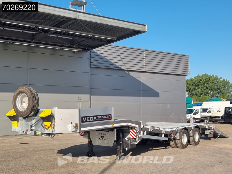 Ny Låg lastare semitrailer Vega 2 Axle Lowbed 2 axles NEW RAMPS Direkt Verfügbar Verbreitbar GALVANIZED: bild 6