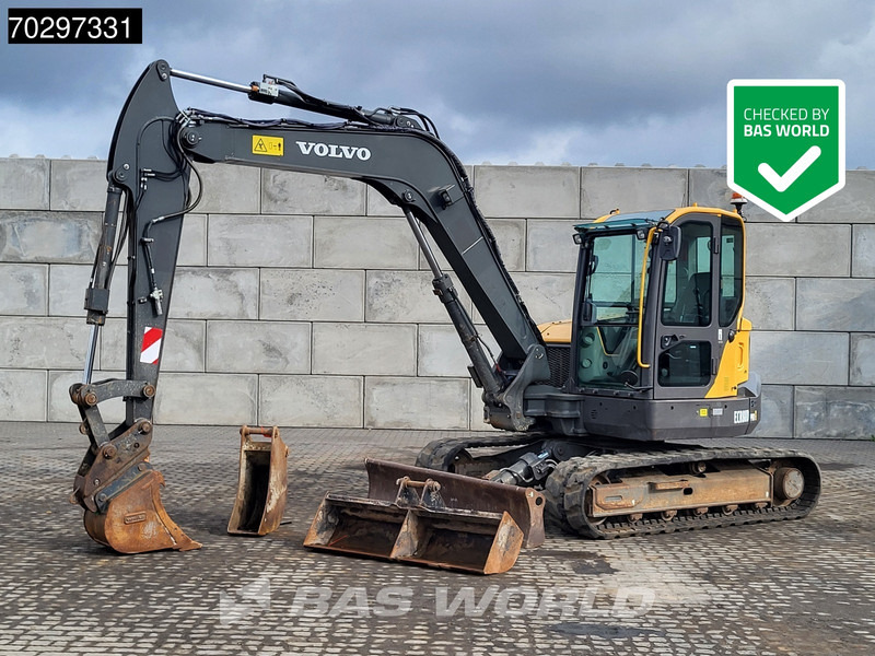 Volvo ECR88 D A/C - 3 BUCKETS - Minigrävmaskin: bild 1 Volvo ECR88 D A/C - 3 BUCKETS - Minigrävmaskin: bild 1