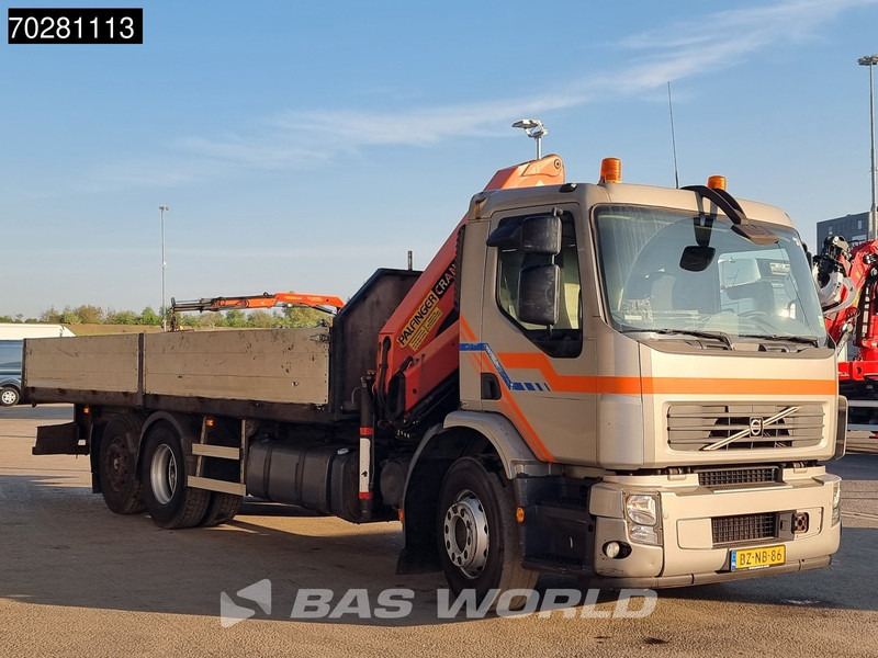 Flakbil, Kranbil Volvo FE 280 6X2 NL-Truck Palfinger PK15500 Kran Crane Manual Liftachse Euro 4: bild 7