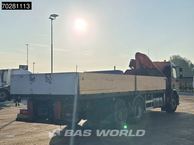 Flakbil, Kranbil Volvo FE 280 6X2 NL-Truck Palfinger PK15500 Kran Crane Manual Liftachse Euro 4: bild 10