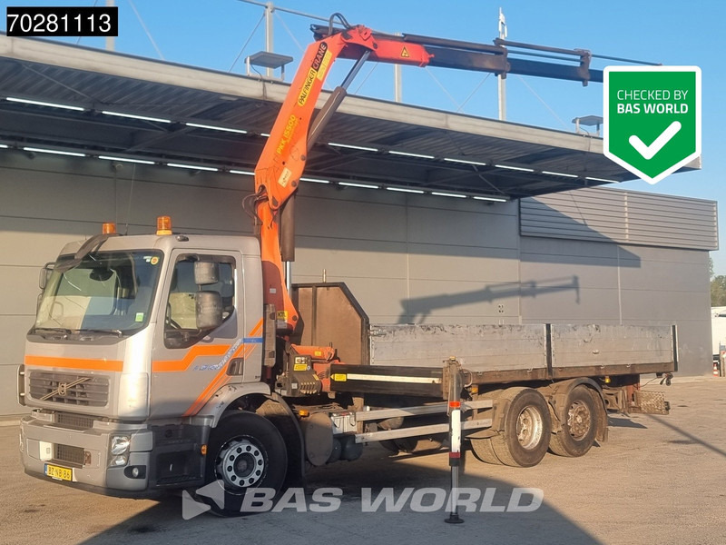 Volvo FE 280 6X2 NL-Truck Palfinger PK15500 Kran Crane Manual Liftachse Euro 4 - Flakbil, Kranbil: bild 1 Volvo FE 280 6X2 NL-Truck Palfinger PK15500 Kran Crane Manual Liftachse Euro 4 - Flakbil, Kranbil: bild 1