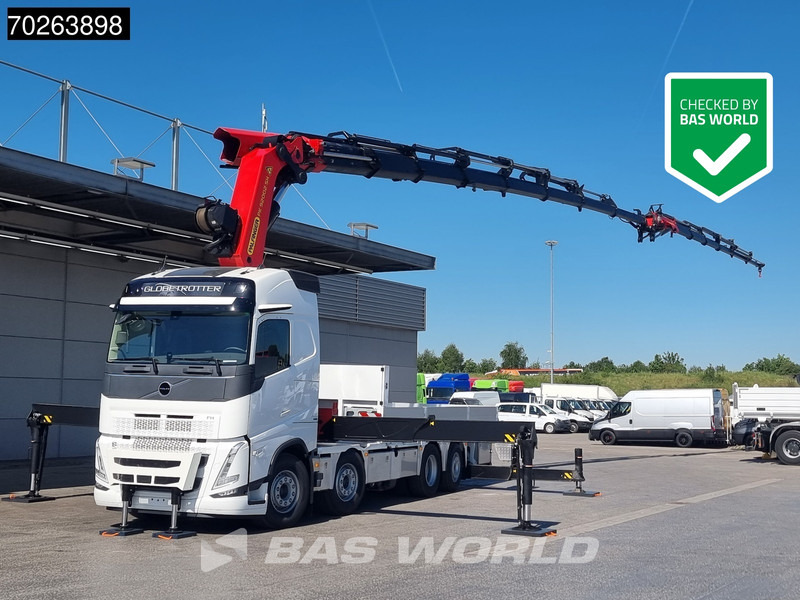 Volvo FH 500 8X2 Palfinger PK92002 SH JIB Kran Lift-Lenkachse Navi Euro 6 - Flakbil, Kranbil: bild 3 Volvo FH 500 8X2 Palfinger PK92002 SH JIB Kran Lift-Lenkachse Navi Euro 6 - Flakbil, Kranbil: bild 3