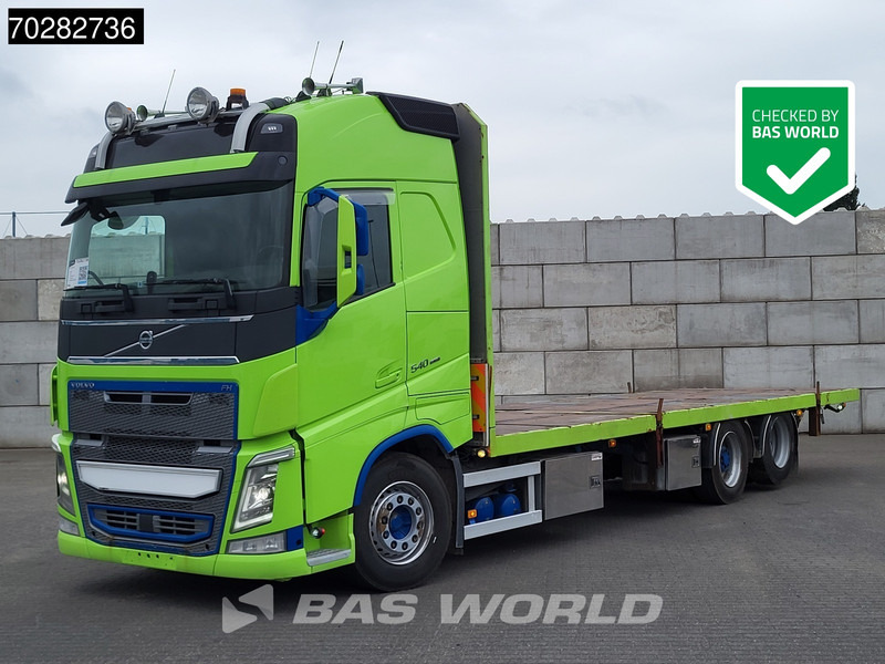 Volvo FH 540 FH 6X2 BigAxle Liftachse VEB+ Xenon Euro 6 - Flakbil: bild 1 Volvo FH 540 FH 6X2 BigAxle Liftachse VEB+ Xenon Euro 6 - Flakbil: bild 1