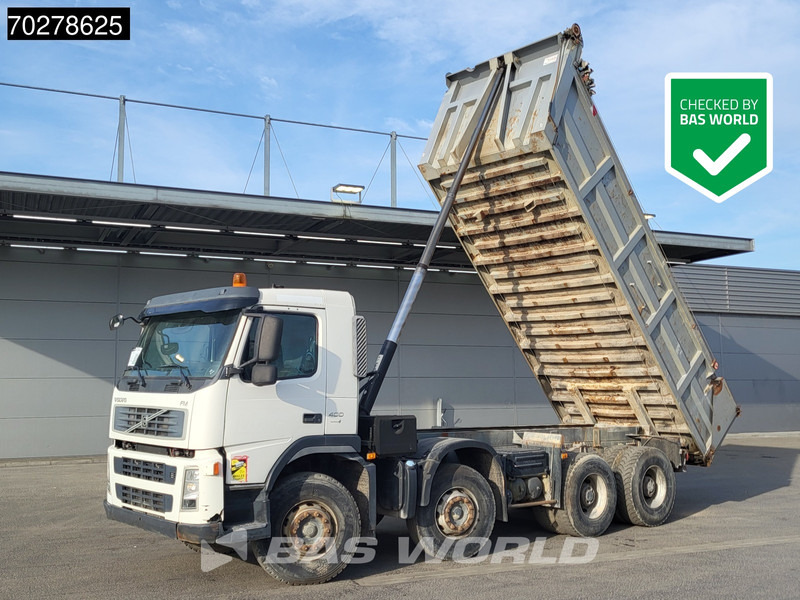 Volvo FM 400 8X4 16m3 tipper Manual Big-Axle VEB+ Euro 4 - Tippbil lastbil: bild 1 Volvo FM 400 8X4 16m3 tipper Manual Big-Axle VEB+ Euro 4 - Tippbil lastbil: bild 1