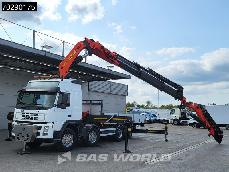 Volvo FM 480 8X2 Palfinger PK85002 Crane+Jib Lifting-Axle Big-Axle Automatic Euro 4 - Flakbil, Kranbil: bild 5 Volvo FM 480 8X2 Palfinger PK85002 Crane+Jib Lifting-Axle Big-Axle Automatic Euro 4 - Flakbil, Kranbil: bild 5