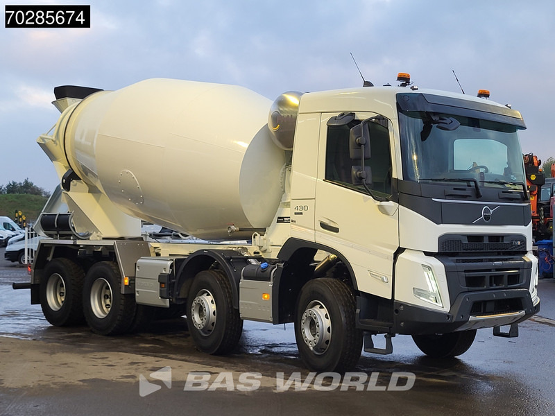Volvo FMX 430 8X4 New! 10m3 FML Mixer Steelsuspension Automatic LED Euro 6 - Betongbil: bild 3 Volvo FMX 430 8X4 New! 10m3 FML Mixer Steelsuspension Automatic LED Euro 6 - Betongbil: bild 3