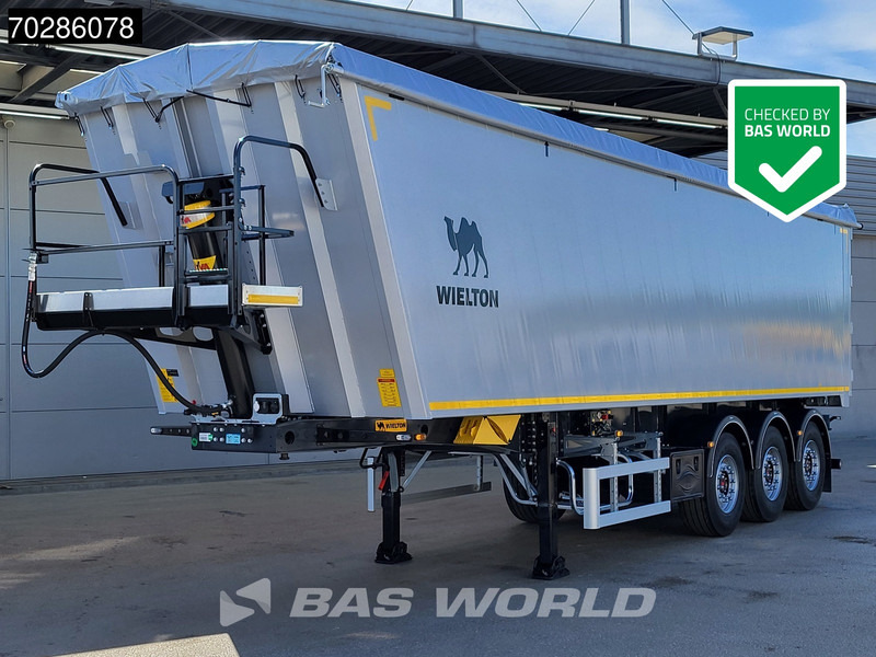 Wielton NW-3 NEW Liftachse 55m3 ALU - Tippbil semitrailer: bild 1 Wielton NW-3 NEW Liftachse 55m3 ALU - Tippbil semitrailer: bild 1