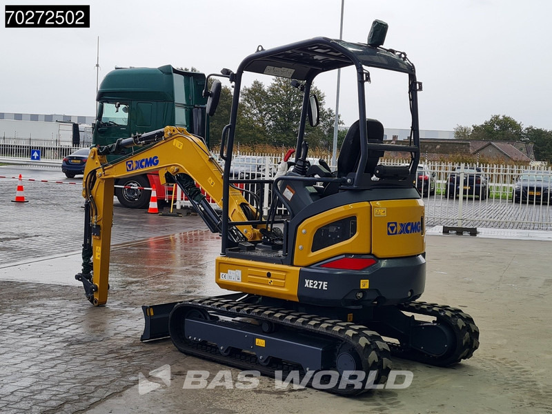 Ny Minigrävmaskin XCMG XE27 E 2 YEARS FACTORY WARRANTY - KUBOTA ENGINE: bild 9