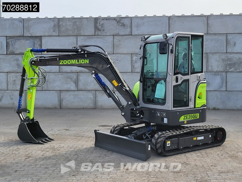 Zoomlion ZE35 GU A/C - CE CERTIFIED - Minigrävmaskin: bild 2 Zoomlion ZE35 GU A/C - CE CERTIFIED - Minigrävmaskin: bild 2