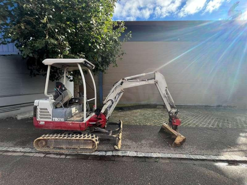 Takeuchi TB016 - Minigrävmaskin: bild 2 Takeuchi TB016 - Minigrävmaskin: bild 2