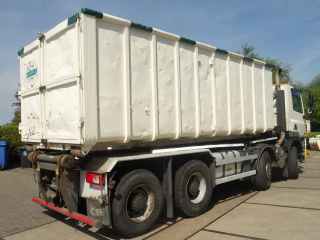 DAF CF 410 8X4 NCH CONTAINER SYSTEEM 32 TON 90 graden silo containers,25 CUB CONTAINER - Lastbil med kabelsystem: bild 3 DAF CF 410 8X4 NCH CONTAINER SYSTEEM 32 TON 90 graden silo containers,25 CUB CONTAINER - Lastbil med kabelsystem: bild 3