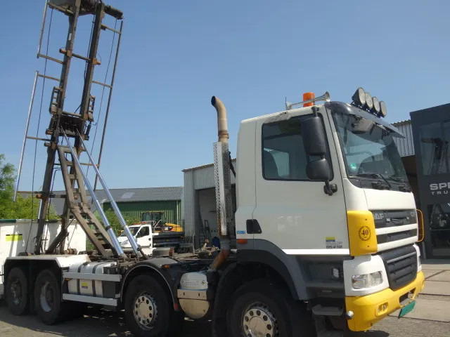 DAF CF 410 8X4 NCH CONTAINER SYSTEEM 32 TON 90 graden silo containers,25 CUB CONTAINER - Lastbil med kabelsystem: bild 5 DAF CF 410 8X4 NCH CONTAINER SYSTEEM 32 TON 90 graden silo containers,25 CUB CONTAINER - Lastbil med kabelsystem: bild 5