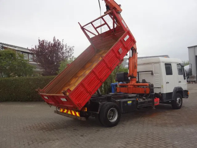 MAN 12.224 DC,8,5 TON ATLAS KRAAN,KIPPER,MANUAL POMP - Tippbil lastbil, Kranbil: bild 2 MAN 12.224 DC,8,5 TON ATLAS KRAAN,KIPPER,MANUAL POMP - Tippbil lastbil, Kranbil: bild 2