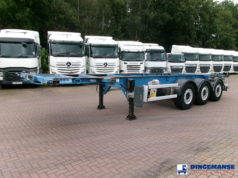 ASCA 3-axle container trailer 20-30 ft + ADR - Containerbil/ Växelflak semitrailer: bild 1 ASCA 3-axle container trailer 20-30 ft + ADR - Containerbil/ Växelflak semitrailer: bild 1
