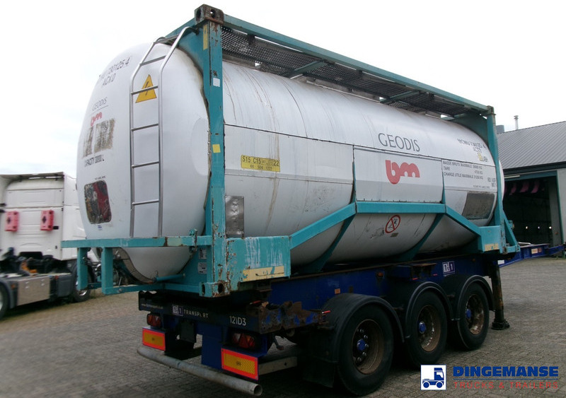 BSLT Chemical tank container inox L4BH / 20 ft / 30 m3 / IMO 1 - Lagringstank: bild 3 BSLT Chemical tank container inox L4BH / 20 ft / 30 m3 / IMO 1 - Lagringstank: bild 3