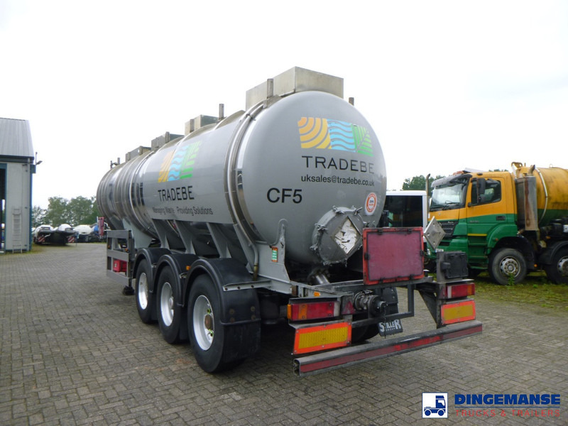 Clayton Chemical tank inox 30 m3 / 1 comp - Tanktrailer: bild 4 Clayton Chemical tank inox 30 m3 / 1 comp - Tanktrailer: bild 4