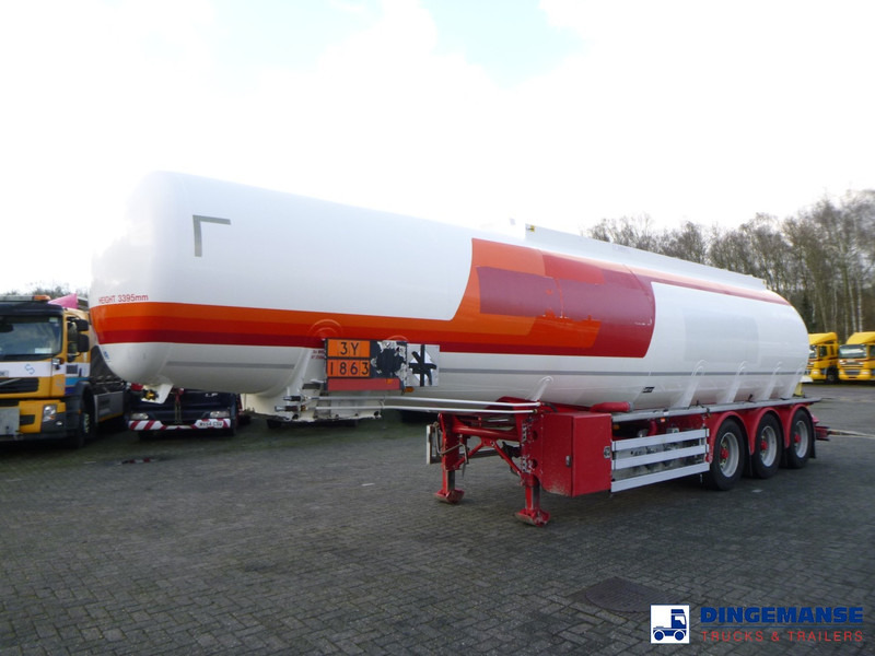 Feldbinder Jet fuel tank 40 m3 / 1 comp + pump - Tanksläp: bild 1 Feldbinder Jet fuel tank 40 m3 / 1 comp + pump - Tanksläp: bild 1