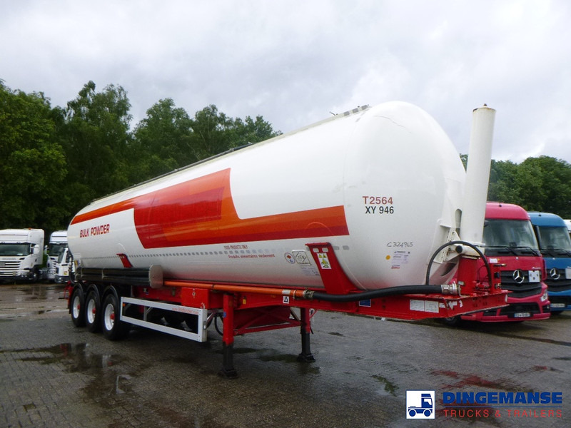 Feldbinder Powder tank alu 60 m3 (tipping) - Tanktrailer: bild 2 Feldbinder Powder tank alu 60 m3 (tipping) - Tanktrailer: bild 2
