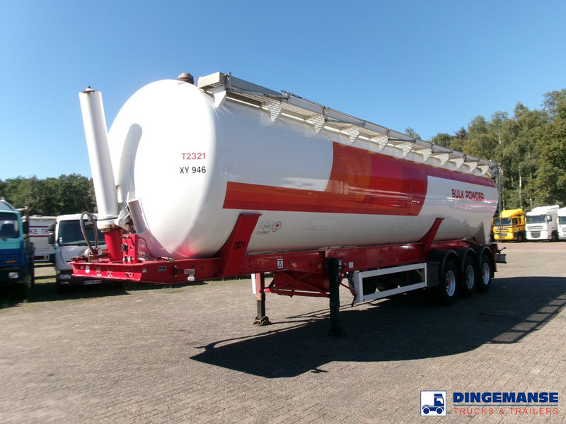 Feldbinder Powder tank alu (tipping) 60 m3 - Tanktrailer: bild 1 Feldbinder Powder tank alu (tipping) 60 m3 - Tanktrailer: bild 1