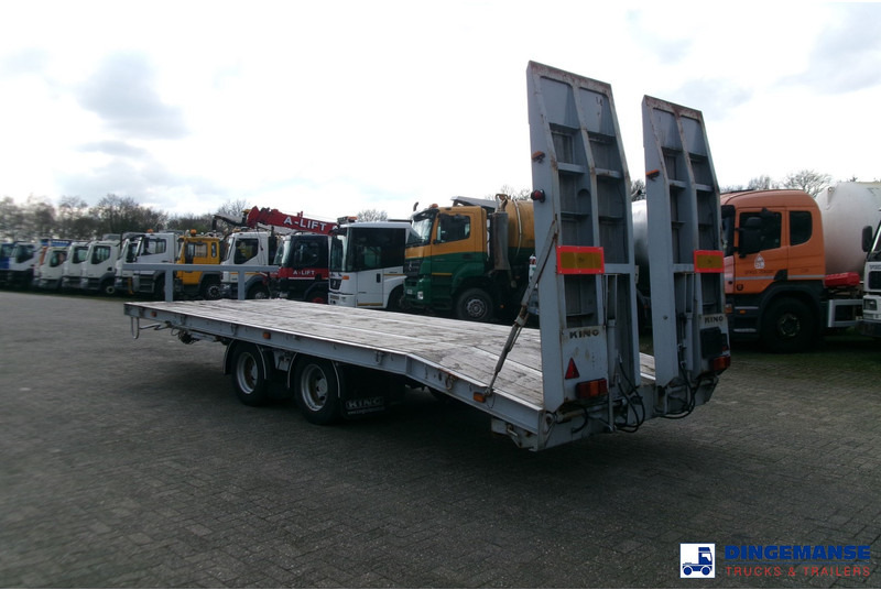 KING 2-axle platform drawbar trailer 14t + ramps - Flaksläp: bild 3 KING 2-axle platform drawbar trailer 14t + ramps - Flaksläp: bild 3