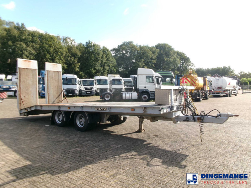 KING 2-axle platform drawbar trailer 14t + ramps - Flaksläp: bild 2 KING 2-axle platform drawbar trailer 14t + ramps - Flaksläp: bild 2