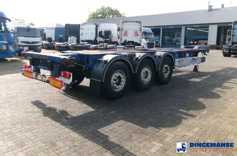 Krone 3-axle container trailer 20-30-40-45 ft SDC27 - Containerbil/ Växelflak semitrailer: bild 4 Krone 3-axle container trailer 20-30-40-45 ft SDC27 - Containerbil/ Växelflak semitrailer: bild 4
