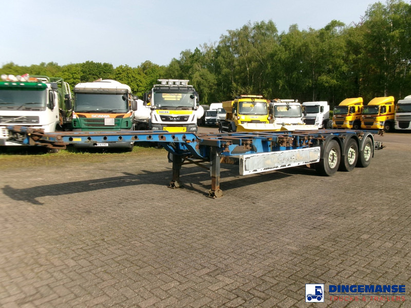 Krone 3-axle container trailer 20-30-40-45 ft SDC27 - Containerbil/ Växelflak semitrailer: bild 1 Krone 3-axle container trailer 20-30-40-45 ft SDC27 - Containerbil/ Växelflak semitrailer: bild 1