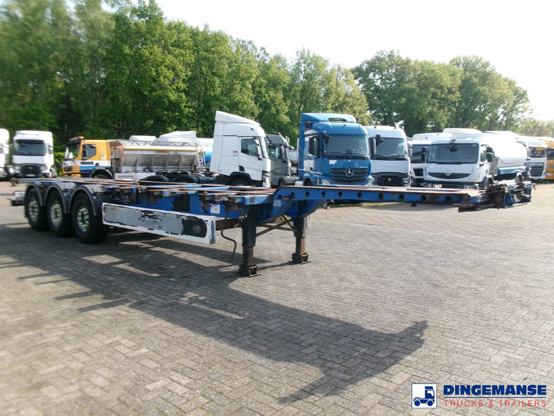 Krone 3-axle container trailer 20-30-40-45 ft SDC27 - Containerbil/ Växelflak semitrailer: bild 2 Krone 3-axle container trailer 20-30-40-45 ft SDC27 - Containerbil/ Växelflak semitrailer: bild 2