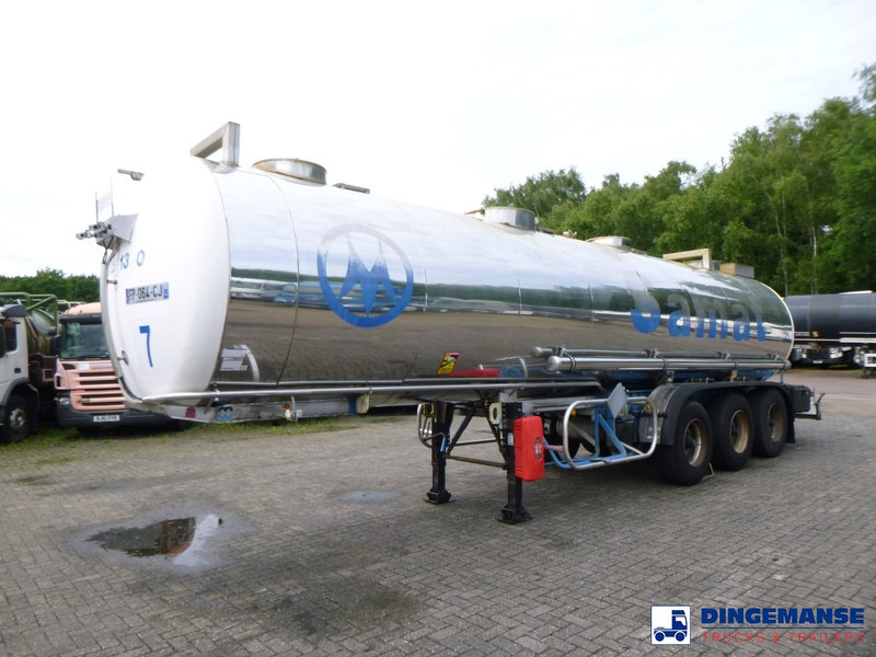 MAISONNEUVE Chemical tank inox 26 m3 / 1 comp - Tanktrailer: bild 1 MAISONNEUVE Chemical tank inox 26 m3 / 1 comp - Tanktrailer: bild 1