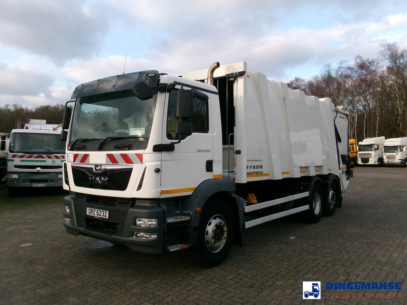 MAN TGM 26.320 6X2 Euro 6 RHD Faun refuse truck - Sopbil: bild 1 MAN TGM 26.320 6X2 Euro 6 RHD Faun refuse truck - Sopbil: bild 1
