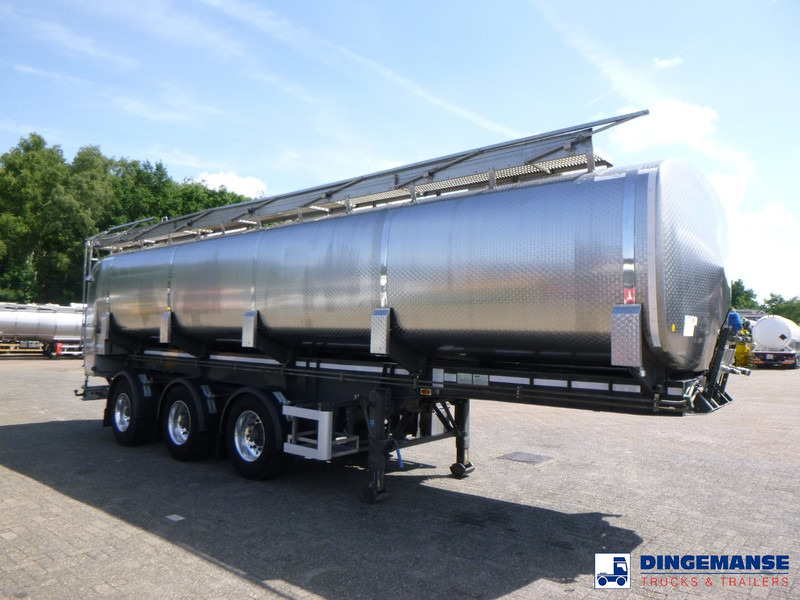 Mafa Food (milk) tank inox 29 m3 / 3 comp + pump - Tanksläp: bild 2 Mafa Food (milk) tank inox 29 m3 / 3 comp + pump - Tanksläp: bild 2