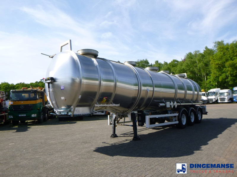 Magyar Chemical tank inox 40.5 m3 / 3 comp - Tanktrailer: bild 1 Magyar Chemical tank inox 40.5 m3 / 3 comp - Tanktrailer: bild 1