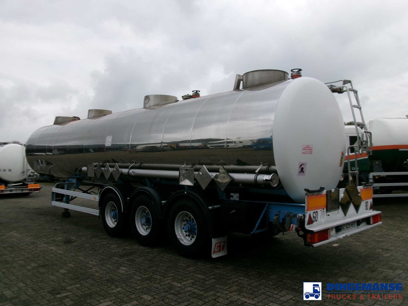 Magyar Chemical tank inox L4BH 33.5 m3 / 3 comp - Tanktrailer: bild 4 Magyar Chemical tank inox L4BH 33.5 m3 / 3 comp - Tanktrailer: bild 4