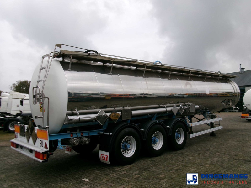 Magyar Chemical tank inox L4BH 33.5 m3 / 3 comp - Tanktrailer: bild 3 Magyar Chemical tank inox L4BH 33.5 m3 / 3 comp - Tanktrailer: bild 3