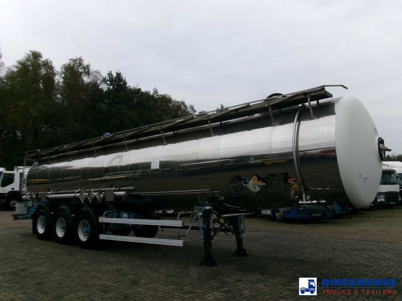 Magyar Chemical tank inox L4BH 33.5 m3 / 3 comp - Tanktrailer: bild 2 Magyar Chemical tank inox L4BH 33.5 m3 / 3 comp - Tanktrailer: bild 2