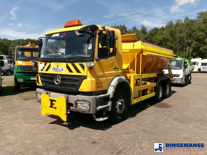 Mercedes-Benz Axor 2629 6x4 RHD gritter / salt spreader - Plogbil: bild 1 Mercedes-Benz Axor 2629 6x4 RHD gritter / salt spreader - Plogbil: bild 1