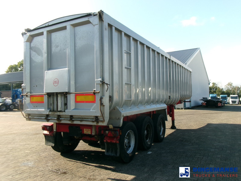 Montracon Tipper trailer alu 50.5 m3 + tarpaulin - Transportbil med tippflak: bild 4 Montracon Tipper trailer alu 50.5 m3 + tarpaulin - Transportbil med tippflak: bild 4