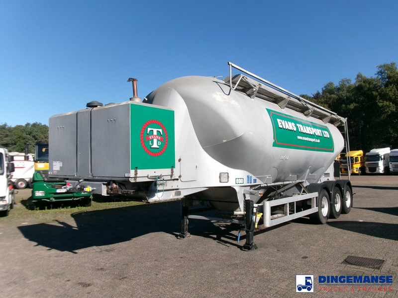 SPITZER Powder tank alu 37 m3 / 1 comp + compressor - Tanktrailer: bild 1 SPITZER Powder tank alu 37 m3 / 1 comp + compressor - Tanktrailer: bild 1
