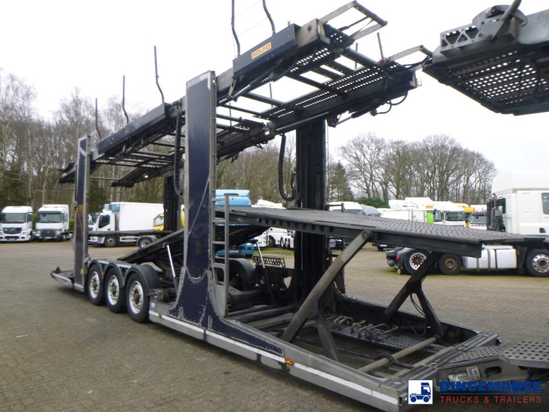 Biltransportbil lastbil Scania P 410 6x2 RHD Rolfo car transporter: bild 10