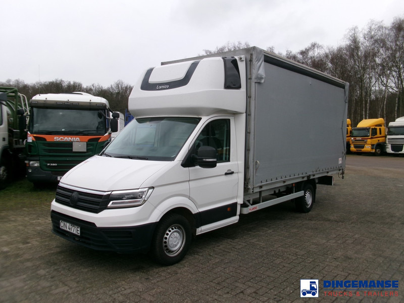 Volkswagen Crafter 4x2 curtain side van Euro 6 - Transportbil med kapell: bild 1 Volkswagen Crafter 4x2 curtain side van Euro 6 - Transportbil med kapell: bild 1