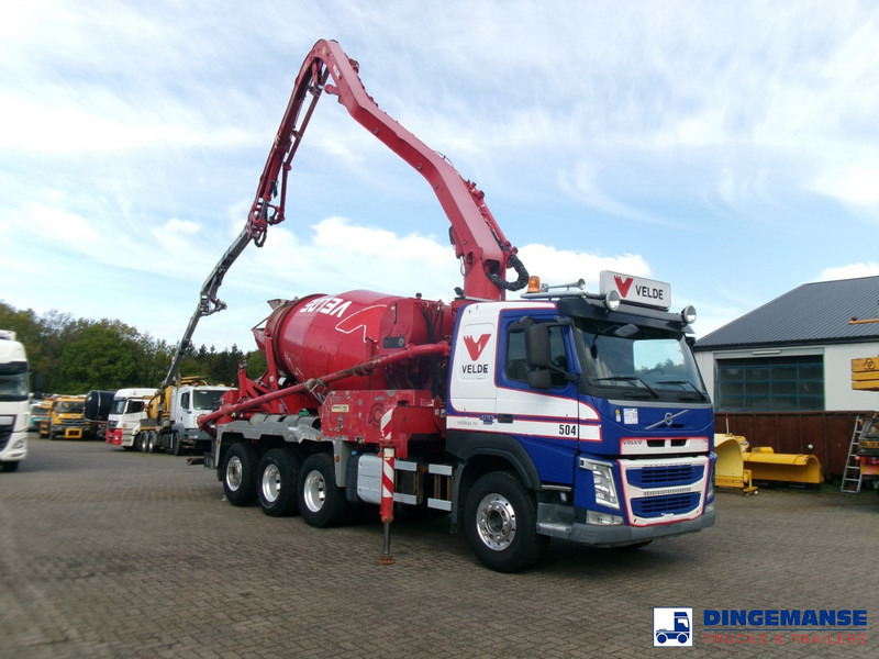 Volvo FM 420 8X4 Cifa MK25H concrete pump 25 m / mixer 7 m3 - Betongbil: bild 2 Volvo FM 420 8X4 Cifa MK25H concrete pump 25 m / mixer 7 m3 - Betongbil: bild 2