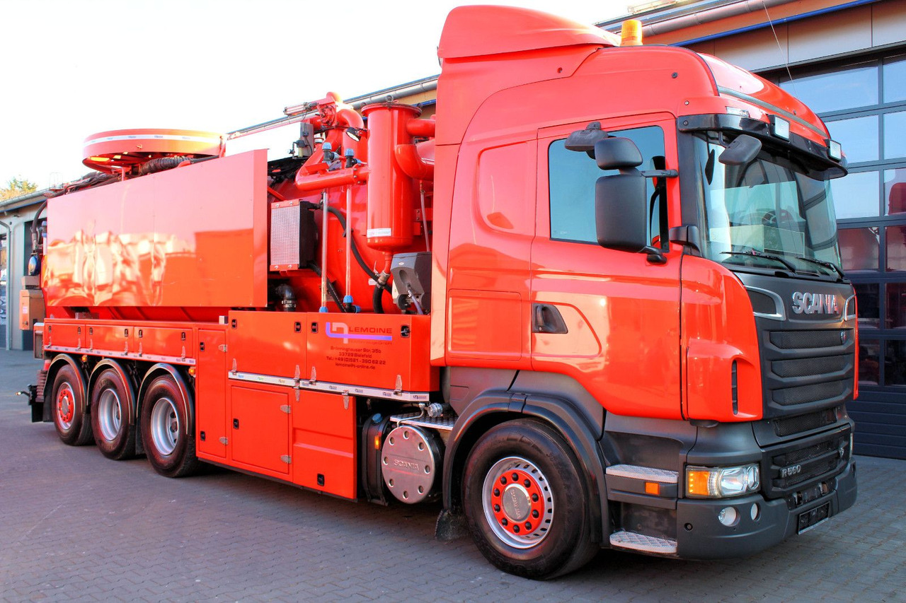 Scania R560 V8 8x4 Kroll 20m³ WRG 2x HD-Pumpe 620 Liter - Sugbil: bild 2 Scania R560 V8 8x4 Kroll 20m³ WRG 2x HD-Pumpe 620 Liter - Sugbil: bild 2