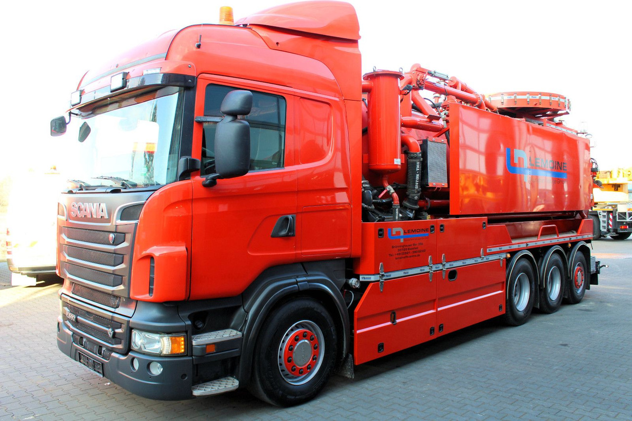 Scania R560 V8 8x4 Kroll 20m³ WRG 2x HD-Pumpe 620 Liter - Sugbil: bild 4 Scania R560 V8 8x4 Kroll 20m³ WRG 2x HD-Pumpe 620 Liter - Sugbil: bild 4