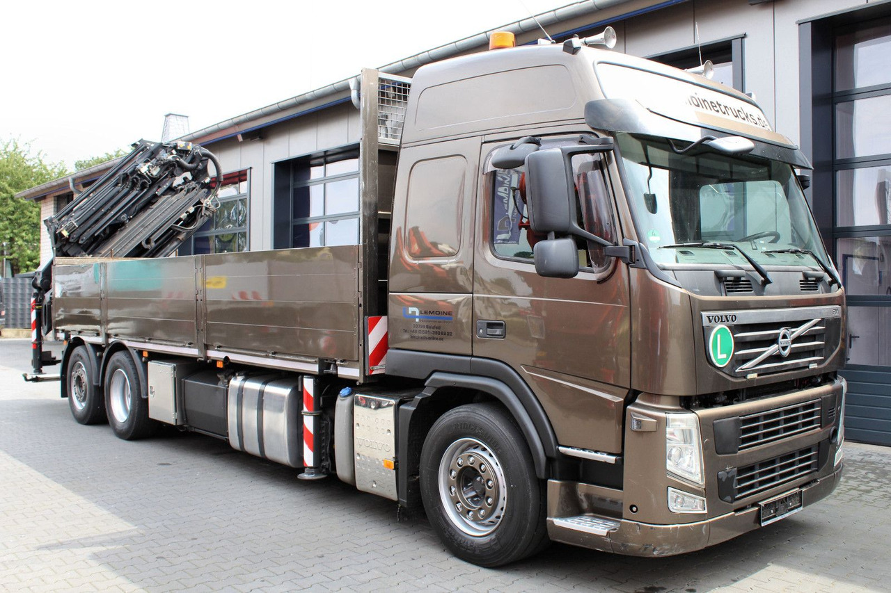 Volvo FM 420 6x2 Container-Pritsche+Kran PK 34.002+JIB - Flakbil, Kranbil: bild 2 Volvo FM 420 6x2 Container-Pritsche+Kran PK 34.002+JIB - Flakbil, Kranbil: bild 2