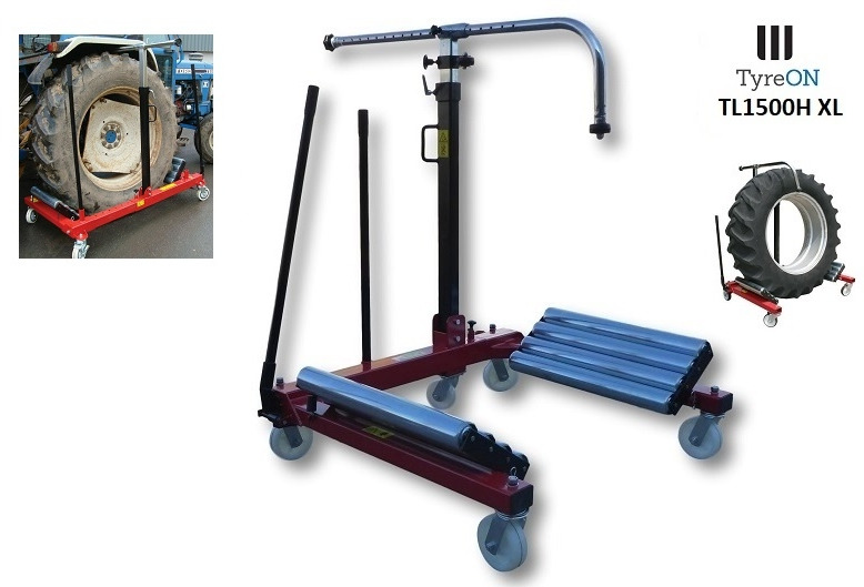 TL1500H XL Heavy duty agricluture wheel dolly XL 1500 kg - Garage & Verkstadsutrustning: bild 1 TL1500H XL Heavy duty agricluture wheel dolly XL 1500 kg - Garage & Verkstadsutrustning: bild 1