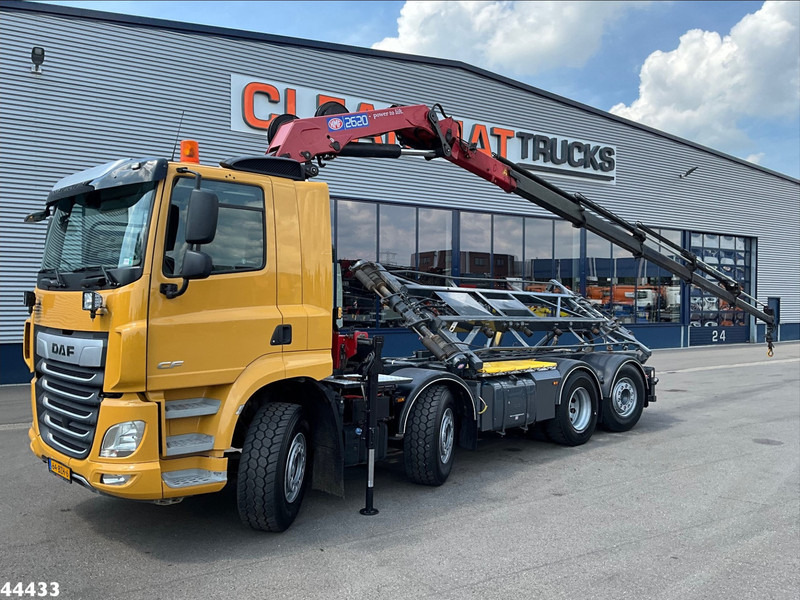 DAF DAF FAX CF 480 Euro 6 HMF 26 Tonmeter laadkraan - Lastbil med kabelsystem, Kranbil: bild 3 DAF DAF FAX CF 480 Euro 6 HMF 26 Tonmeter laadkraan - Lastbil med kabelsystem, Kranbil: bild 3
