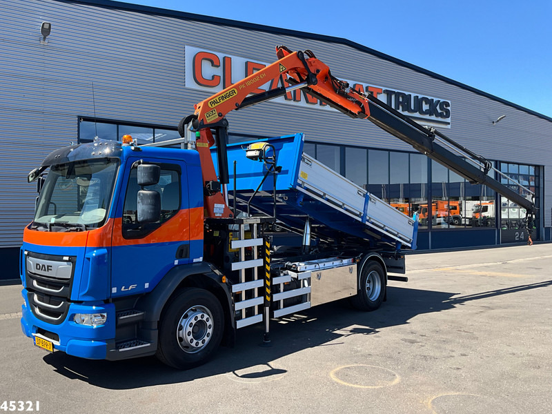 DAF FA LF 230 Euro 6 Palfinger 18 Tonmeter laadkraan Just 6.783 km! - Tippbil lastbil, Kranbil: bild 1 DAF FA LF 230 Euro 6 Palfinger 18 Tonmeter laadkraan Just 6.783 km! - Tippbil lastbil, Kranbil: bild 1