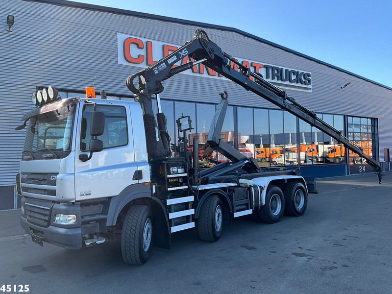 DAF FAD 85 CF 460 8x4 Hiab 16 Tonmeter laadkraan - Lastväxlare lastbil, Kranbil: bild 1 DAF FAD 85 CF 460 8x4 Hiab 16 Tonmeter laadkraan - Lastväxlare lastbil, Kranbil: bild 1